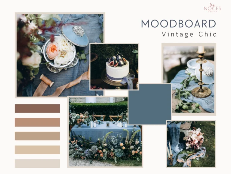 mood board Photographe mariage rennes