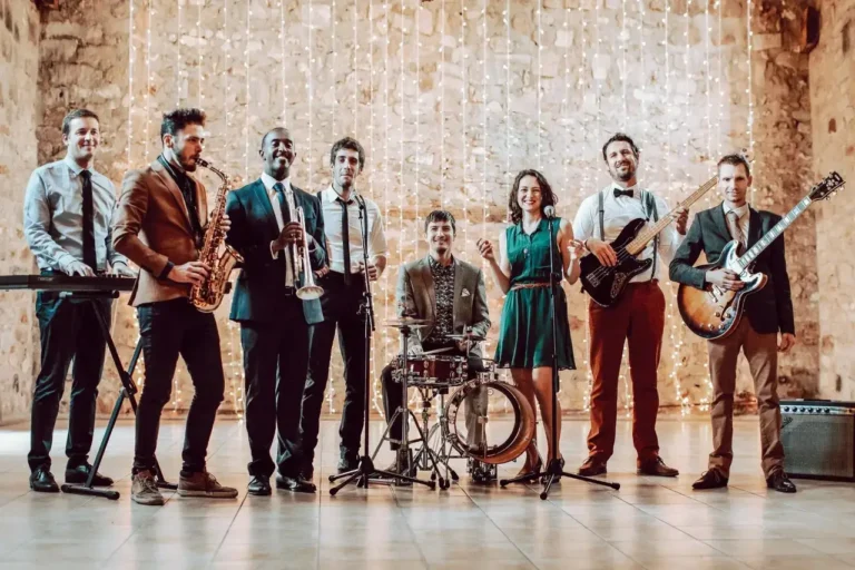 photographe mariage groupe de musique vin d'honneur