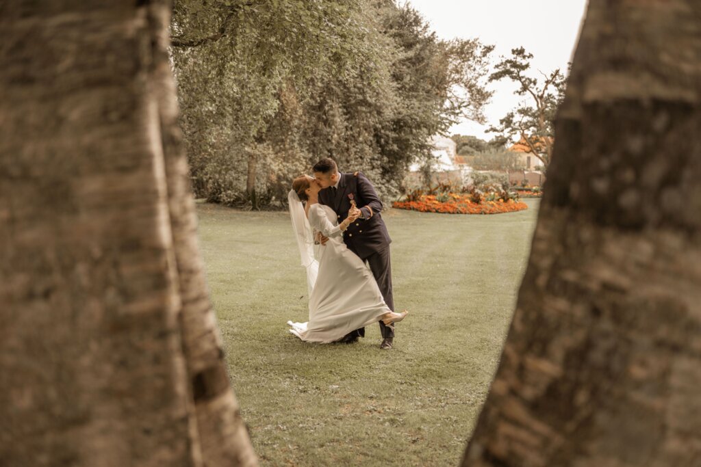 couple apres mariage bretagne