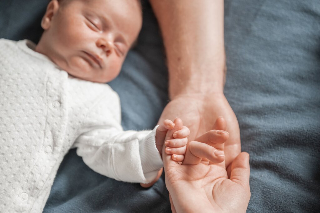 seance naissance de bébé à la maison