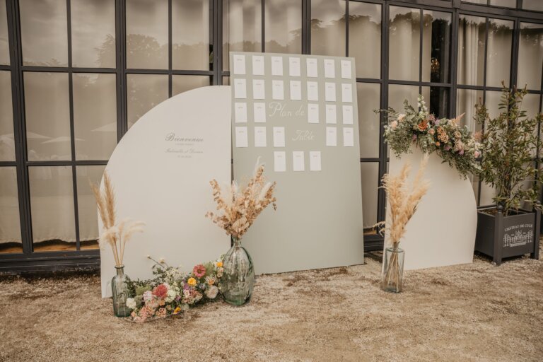 décorations florale de mariage signée flower truck fleuriste